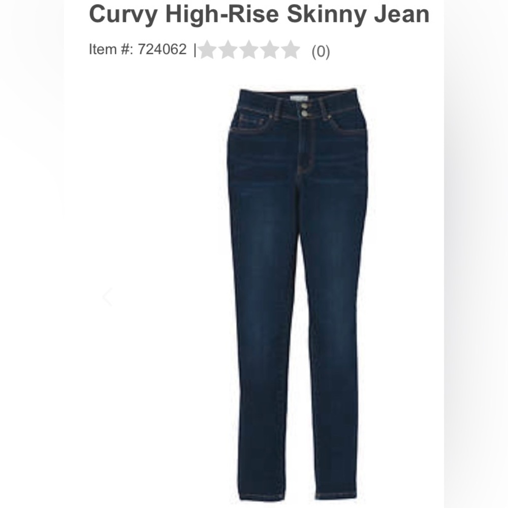 K.Jordan: Curvy High-Rise Skinny Jean